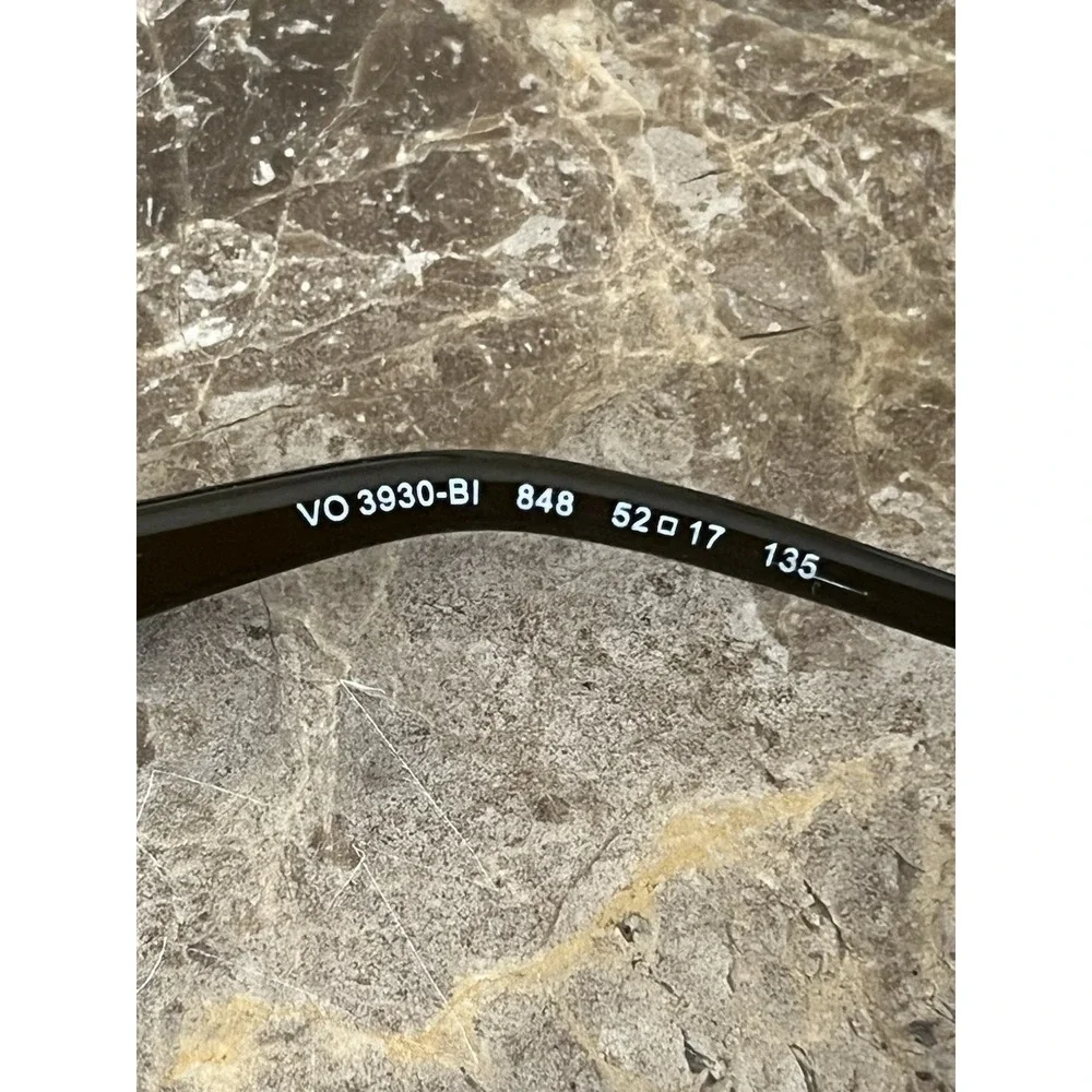 Vogue VO3930-B1 848 Gold Full Rim Eyeglasses Frames Only 52-17-135 Womens